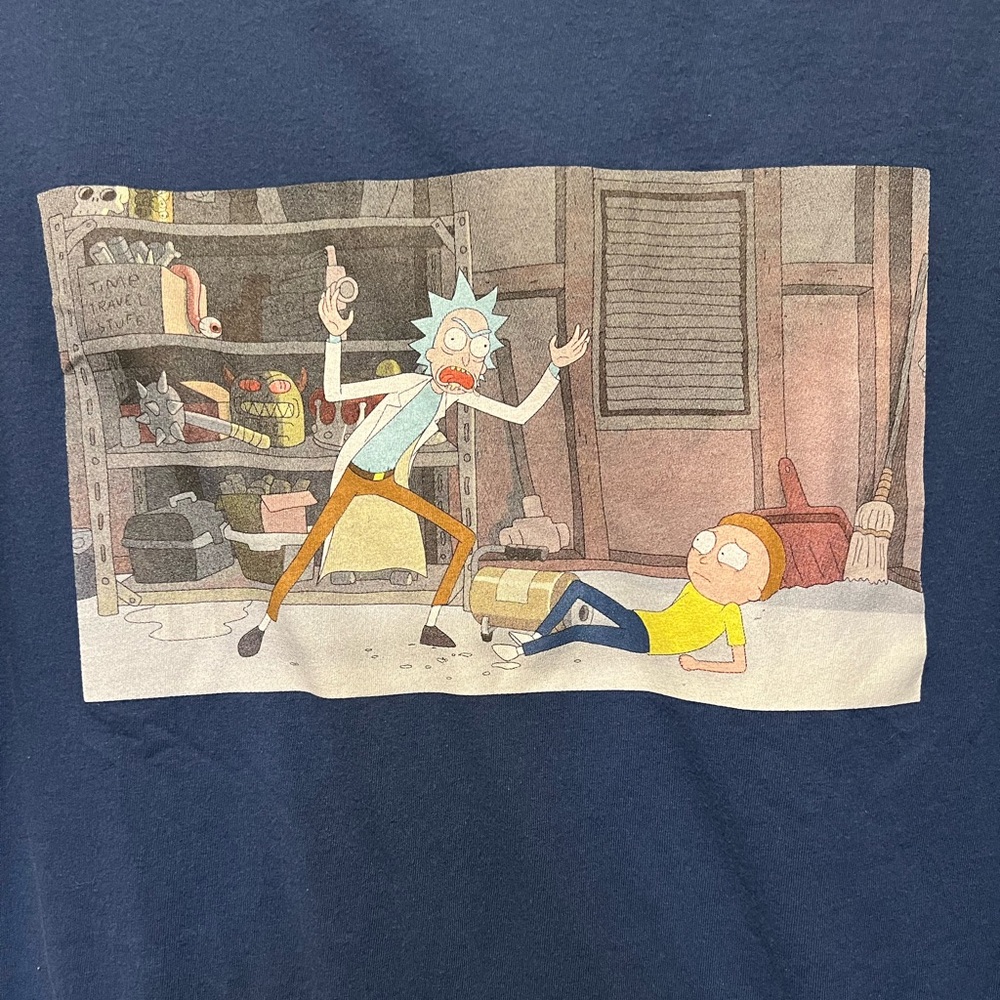 Rick and Morty Old Navy Graphic Tee - Size XXL Tall